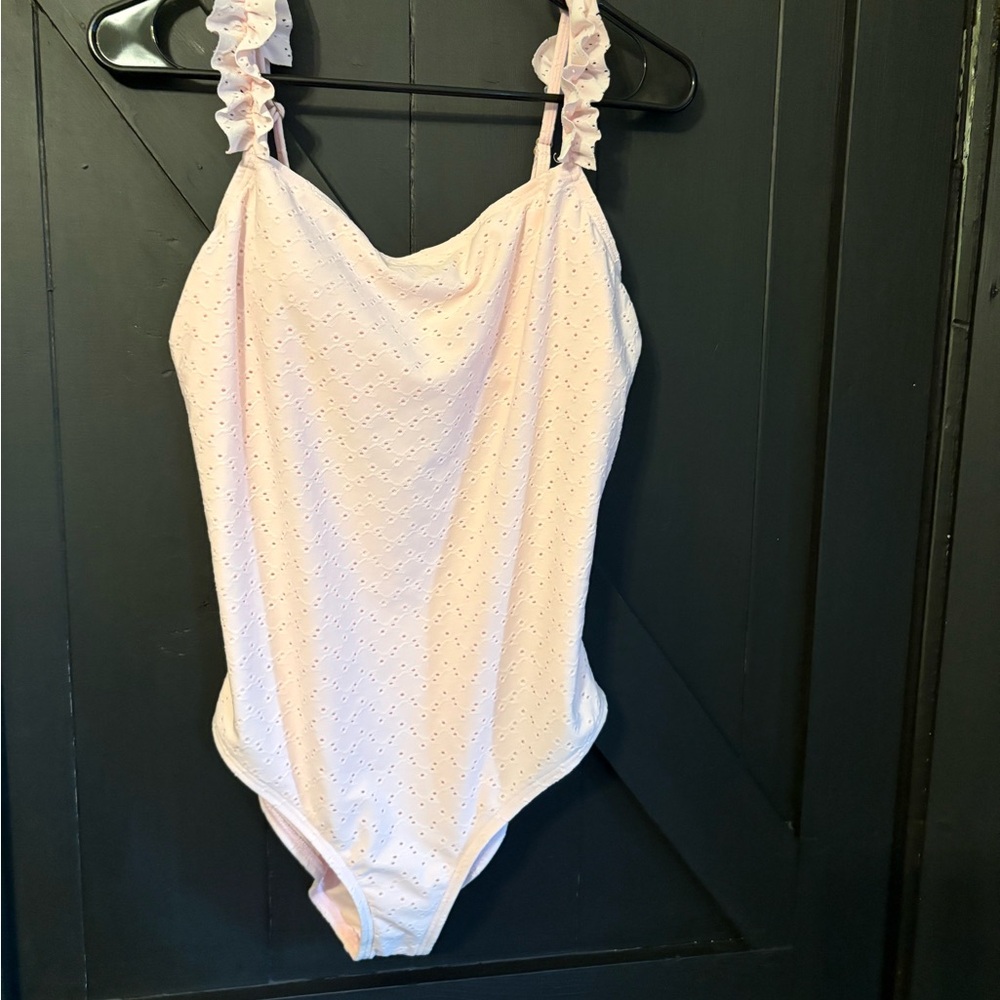Aqua Swim Soft Pink Lined One-Piece